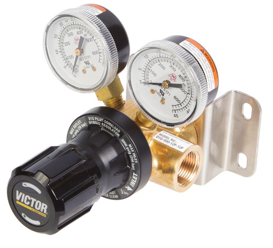 Regulador D1G Pilot-Domeload Hybrid — Victor, reguladores