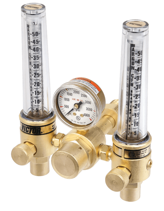 Dual Flowmeter DFM 150 — Victor, reguladores