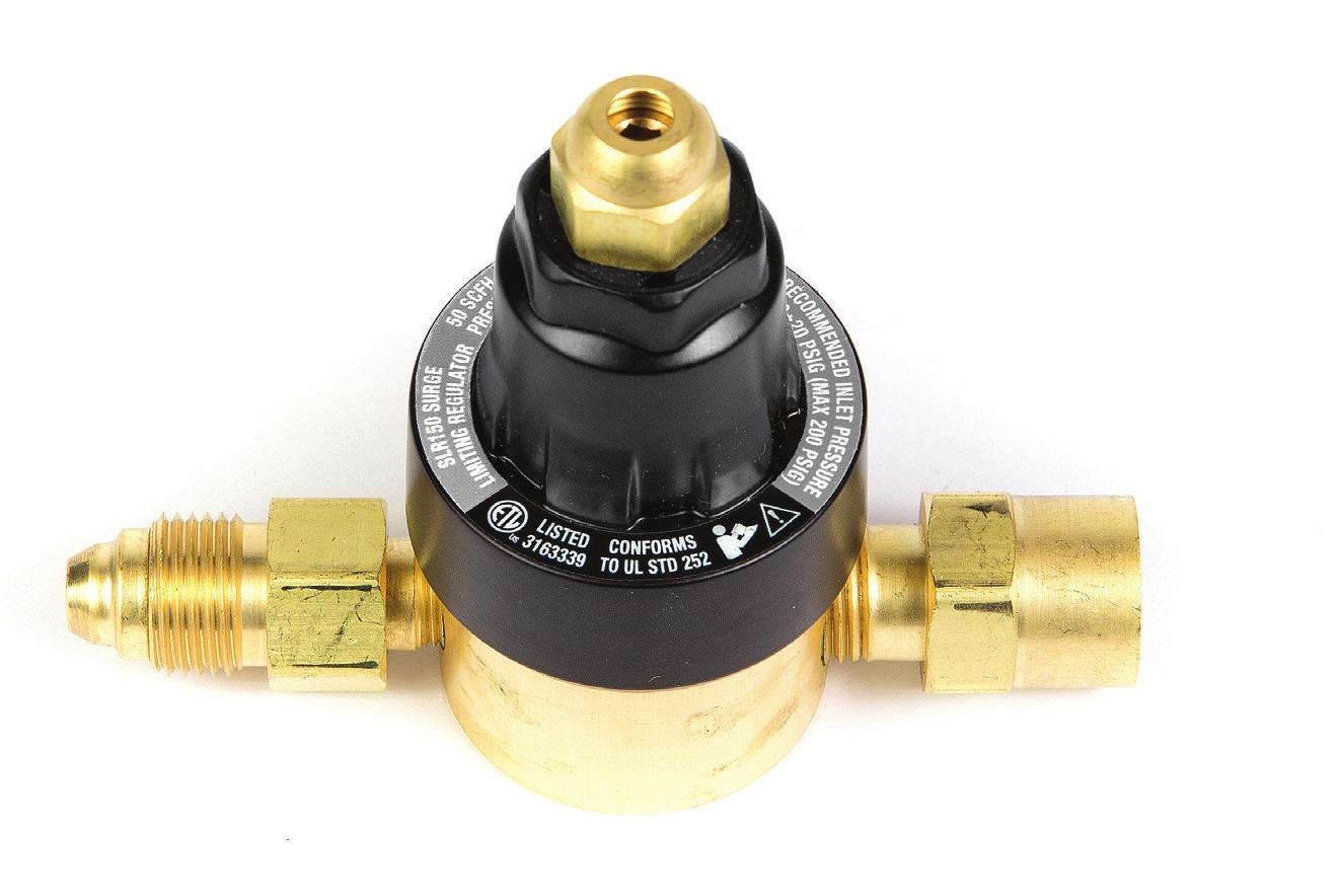 Regulador SLR 150 Surge Limiting (gas de protección) — Victor, reguladores